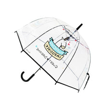 Load image into Gallery viewer, Laser Umbrella Unicorn Kids Umbrellas Rainbow Film Colour Changing Umbrella Children Transparent Umbrellas Dropshipping