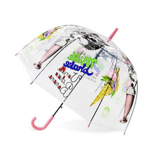 Load image into Gallery viewer, Laser Umbrella Unicorn Kids Umbrellas Rainbow Film Colour Changing Umbrella Children Transparent Umbrellas Dropshipping