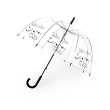 Load image into Gallery viewer, Laser Umbrella Unicorn Kids Umbrellas Rainbow Film Colour Changing Umbrella Children Transparent Umbrellas Dropshipping