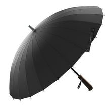 Load image into Gallery viewer, Creative Handle 24k Strong Windproof High Quality Business Umbrella Rain Women Long Golf Fiberglass Family Men Umbrella Paraguas
