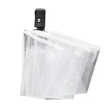 Load image into Gallery viewer, Compact Fully Automatic Umbrella Three Folding Clear Windproof Umbrellas Women Men 8 Rib Rainproof Transparent Umbrella Gift
