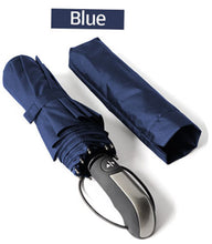 Load image into Gallery viewer, Wind Resistant Umbrella Rain Women For Men Gift 3Folding Fully-Automatic Parasol Compact Large Travel Business Car 10K Umbrellas
