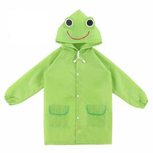Load image into Gallery viewer, 1PCS Children's cartoon raincoat Korean children's rain gear Cute baby poncho household goods playground Songkran Festival
