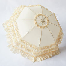 Load image into Gallery viewer, Manufacturer sells wedding umbrella, Bridesmaid umbrella, cos lace princess, Lace Umbrella pink system
