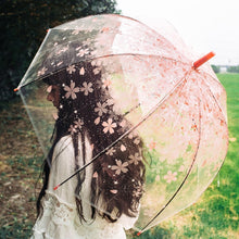 Load image into Gallery viewer, Laser Umbrella Unicorn Kids Umbrellas Rainbow Film Colour Changing Umbrella Children Transparent Umbrellas Dropshipping
