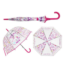 Load image into Gallery viewer, Laser Umbrella Unicorn Kids Umbrellas Rainbow Film Colour Changing Umbrella Children Transparent Umbrellas Dropshipping
